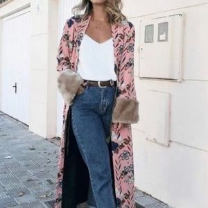 Zara Floral Duster